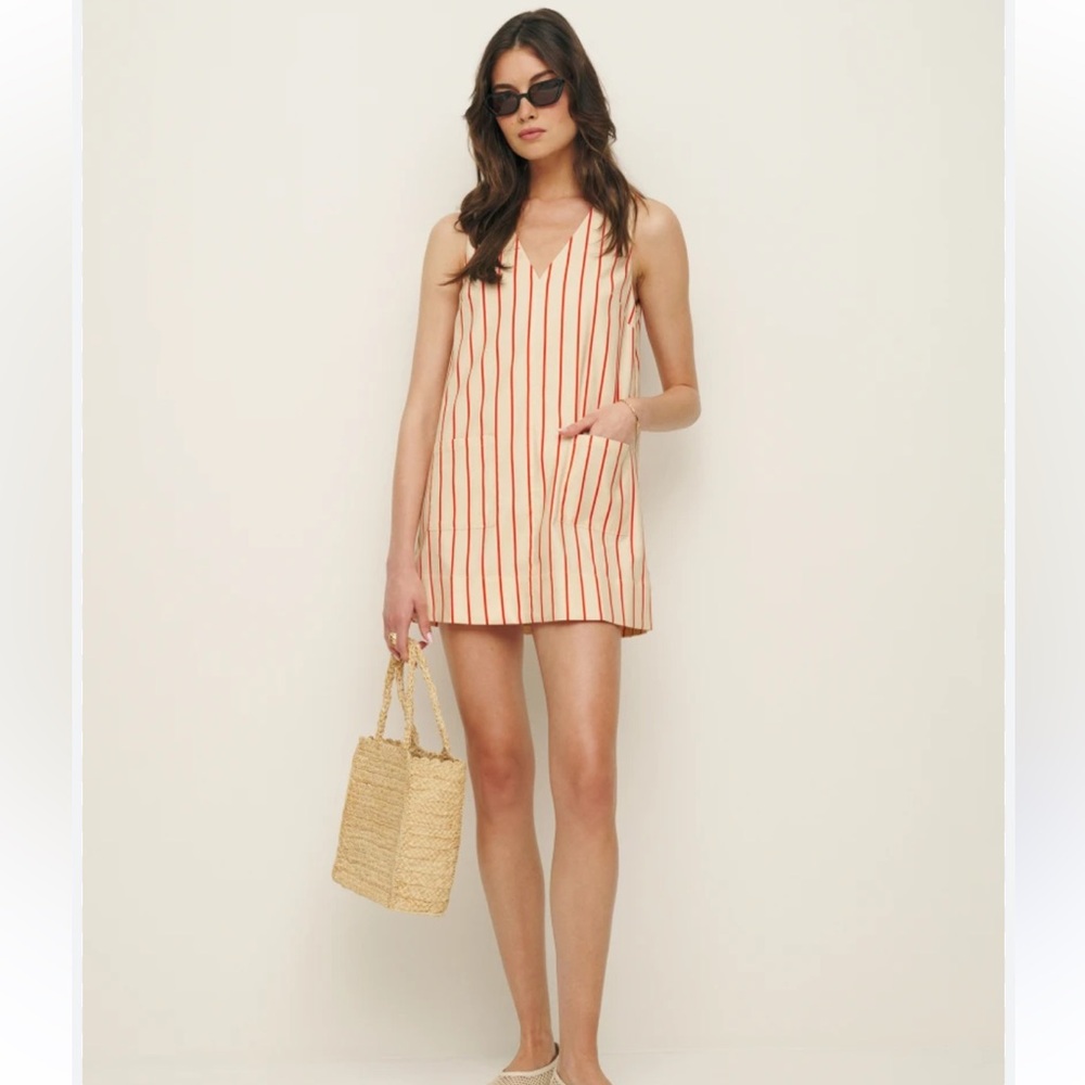 Striped Sleeveless Dress